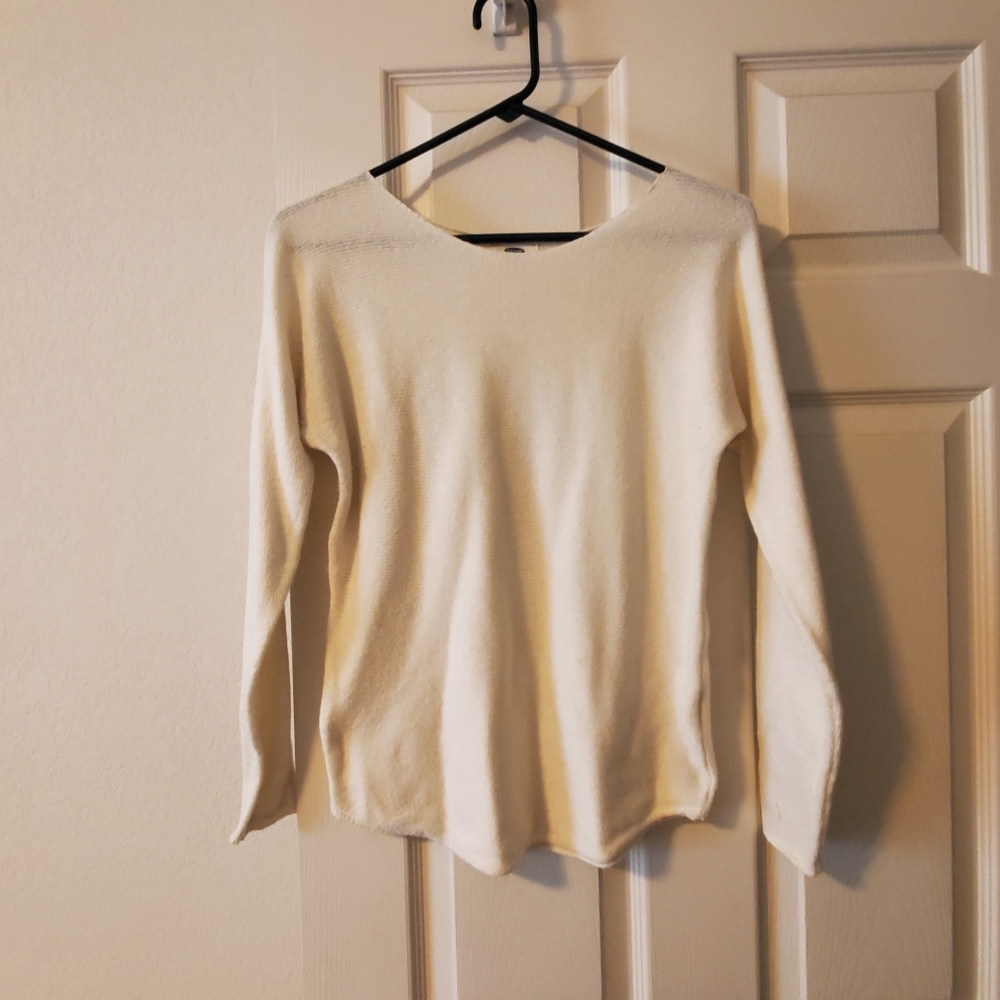 Comfy white sweater